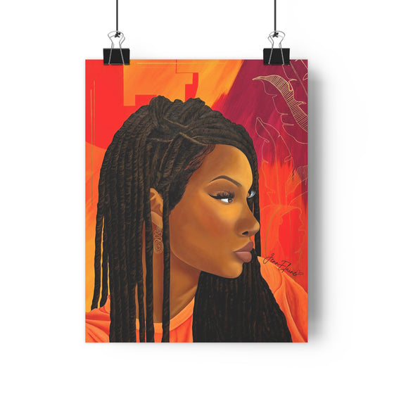 Loc'd in Love Print