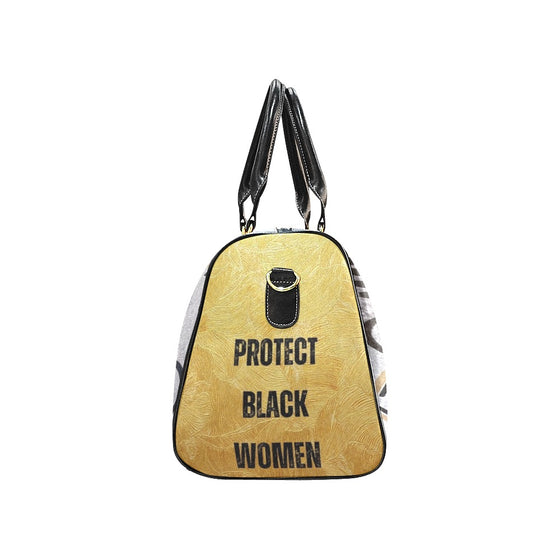 Protect Black Women Luggage Bag