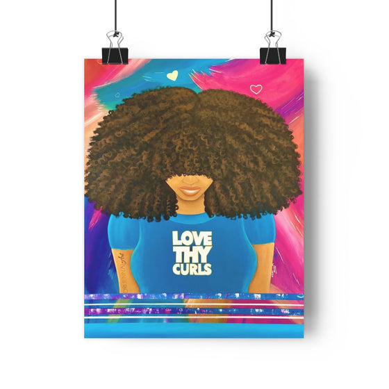 Love Thy Curls Print